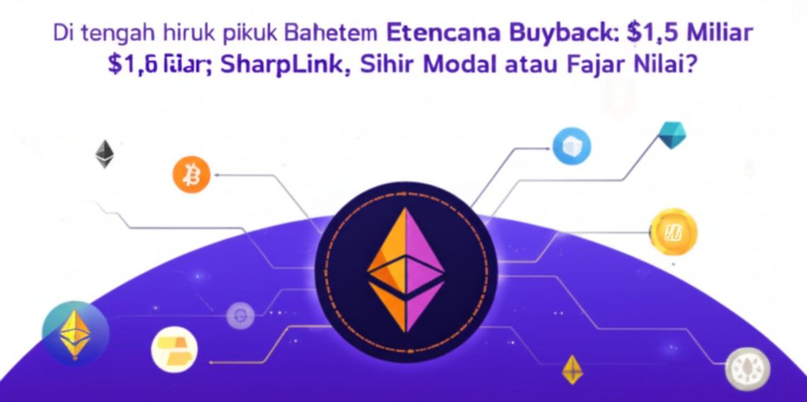 Pertaruhan Bahtera Ethereum: Rencana Buyback $1,5 Miliar SharpLink, Sihir Modal atau Fajar Definisi Ulang Nilai?