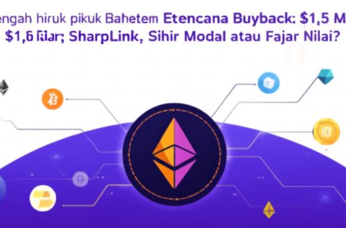 Pertaruhan Bahtera Ethereum: Rencana Buyback $1,5 Miliar SharpLink, Sihir Modal atau Fajar Definisi Ulang Nilai?